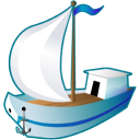 Sailing Ship Emoticon