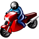 Motorcyclist Emoticon