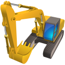 Excavator Emoticon