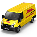 Dhl Van Front Emoticon