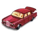 Rolls Royce Silver Shadow With Open Boot Emoticon